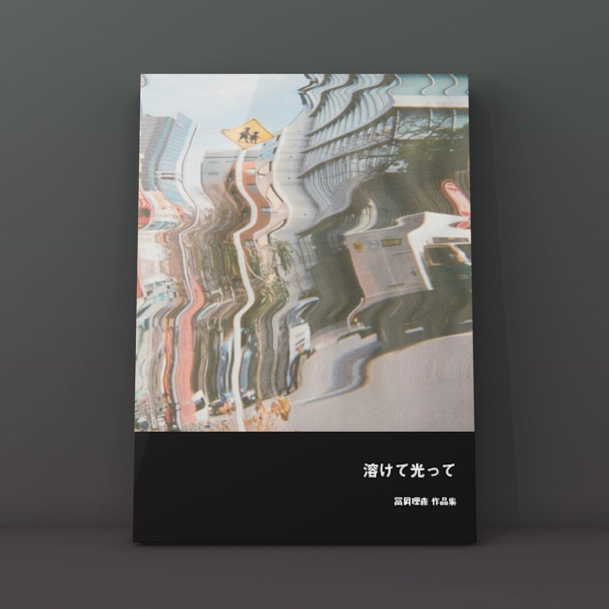 溶けて光って（写真作品集）表紙